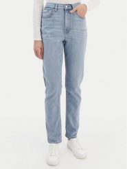 Calvin Klein Jeans Jeansy LV047E618G Niebieski Mom Fit. Niebieskie jeansy damskie Calvin Klein Jeans. Za 409.99 zł.