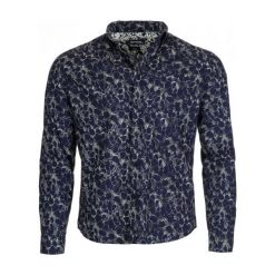 Desigual Koszula Męska David M Ciemnoniebieski. Szare koszule męskie Desigual. W wyprzedaży za 203.00 zł.