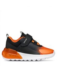 Geox Sneakersy J Activart Illuminus Boy J56LYA 02A9J C0038 S Pomarańczowy. Brązowe buty sportowe chłopięce Geox, bez wzorów, z materiału, bez zapięcia. Za 299.99 zł.