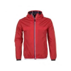 Windbreaker Peak Mountain Capik. Czerwone kurtki męskie Peak Mountain, m, bez wzorów, eleganckie, bez kaptura. Za 241.50 zł.