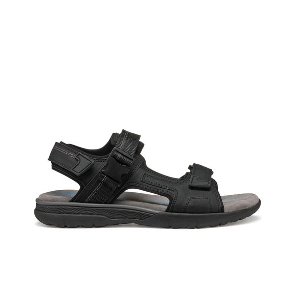 Sandały Geox Spherica EC5 B. Brązowe sandały męskie Geox, z gumy, bez zapięcia. Za 331.99 zł.
