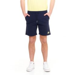 Bluza z bawełna z kieszenie na siłownia na czas wolny. Niebieskie bluzy męskie LEONE 1947 APPAREL, z bawełny, bez zapięcia, na fitness i siłownię. W wyprzedaży za 67.30 zł.