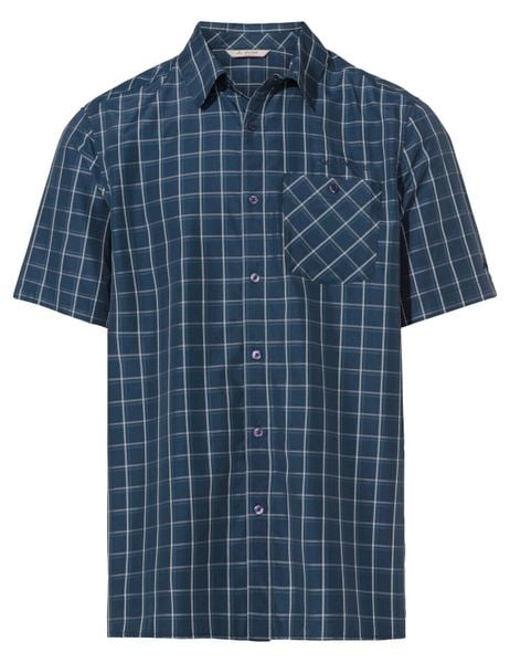 Koszula VAUDE Albsteig III. Niebieskie koszule męskie Vaude, na lato, m, bez wzorów, z lyocellu, bez kołnierzyka, bez ramiączek. Za 239.00 zł.