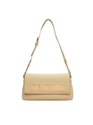 LOVE MOSCHINO Torebka JC4109PP1OKD0129 Beżowy. Brązowe torebki do ręki damskie Love Moschino, bez wzorów, ze skóry, bez dodatków. Za 809.99 zł.