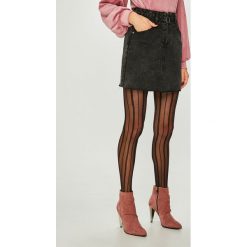 Answear - Spódnica. Szare spódnice damskie ANSWEAR, z bawełny. Za 129.90 zł.