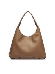 Tommy Hilfiger Torebka Th Everyday Hobo AW0AW19187 Beżowy. Brązowe torebki do ręki damskie Tommy Hilfiger, bez wzorów, ze skóry, bez dodatków. Za 569.99 zł.