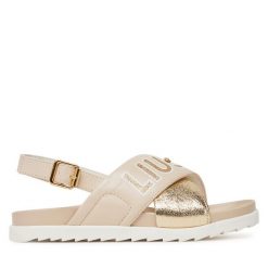 Sandały Liu Jo. Brązowe sandały damskie Liu Jo, bez zapięcia. Za 279.99 zł.
