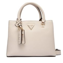 Torebka Guess. Brązowe torebki do ręki damskie Guess, z aplikacjami, bez dodatków. Za 509.99 zł.