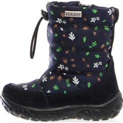 Kozaki zimowe "Pocks" w kolorze granatowym. Buty zimowe dziewczęce Zimowe obuwie dla dzieci. W wyprzedaży za 172.95 zł.