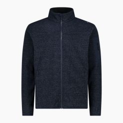 Bluza męska turystyczna CMP 38H2237. Niebieskie bluzy męskie CMP, m, bez wzorów, bez kaptura. Za 310.25 zł.
