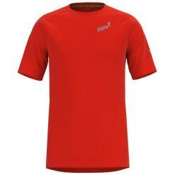 Inov-8 Base Elite SS Tee, męski t-shirt. Czerwone t-shirty męskie Inov-8, m, bez wzorów, z materiału, sportowe, bez kołnierzyka. Za 139.99 zł.
