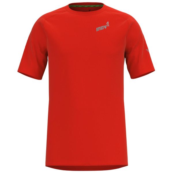 Inov-8 Base Elite SS Tee, męski t-shirt. Czerwone t-shirty męskie Inov-8, m, bez wzorów, z materiału, sportowe, bez kołnierzyka. Za 139.99 zł.
