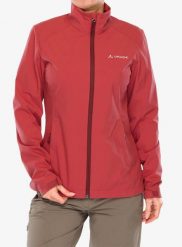 Kurtka softshell damska Vaude Hurricane Jacket IV. Czerwone kurtki damskie Vaude, xs, bez wzorów, z materiału, bez kaptura. Za 452.40 zł.
