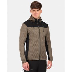 Męska ocieplana bluza z kapturem z polaru Kilpi NEVIA-M. Zielone bluzy męskie Kilpi, m, bez wzorów, z polaru, z kapturem. Za 525.33 zł.