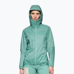 Kurtka przeciwwiatrowa damska NORRONA Faketind Aero60 Zip Hood. Niebieskie kurtki damskie NORRONA, s, bez wzorów, z elastanu, bez kaptura. Za 839.99 zł.