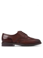 Polo Ralph Lauren Półbuty 803955640003 Brązowy. Brązowe eleganckie półbuty Polo Ralph Lauren, ze skóry, wizytowe, bez zapięcia. Za 579.99 zł.