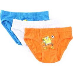 3-pack Niebiesko-Pomarańczowe Majtki Know Time. Bielizna dla chłopców marki Born2be. Za 24.99 zł.