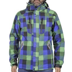Kurtka softshell Peak Mountain Cina. Zielone kurtki męskie Peak Mountain, xl, bez wzorów, z softshellu, sportowe, bez kaptura. W wyprzedaży za 250.00 zł.