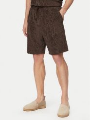 JOOP! Jeans Szorty materiałowe Wailoa 30102000 Brązowy ciemny Regular Fit. Brązowe szorty męskie JOOP! Jeans, l, bez wzorów, z bawełny. Za 419.99 zł.