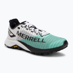 Buty do biegania męskie Merrell MTL Long Sky 2 Matryx. Zielone buty sportowe męskie Merrell, bez zapięcia, do biegania. Za 389.99 zł.