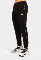 Harvey Track Spodnie - Czarny. Czarne spodnie sportowe męskie GORILLA WEAR, s, bez wzorów, z bawełny, na fitness i siłownię. Za 258.00 zł.