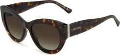 Jimmy Choo Damskie okulary przeciwsłoneczne JIMMY CHOO WOMEN XENA-S-086-HA (Szkło/Zausznik/Mostek) 54/18/145 mm) NoSize. Okulary przeciwsłoneczne damskie Jimmy Choo. Za 465.70 zł.
