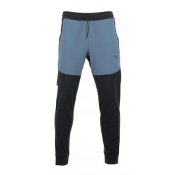 Spodnie dresowe męskie Puma Tech Woven. Czarne spodnie sportowe męskie Puma, l, bez wzorów, z dresówki, do biegania. Za 119.00 zł.