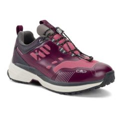 Buty trekkingowe damskie CMP Pohlarys Low Wp. Fioletowe obuwie sportowe damskie CMP, bez wzorów, trekkingowe. Za 249.99 zł.