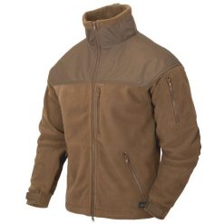Kurtka polarowa męska Helikon-Tex Classic Army Fleece. Brązowe kurtki męskie HELIKON-TEX, m, bez wzorów, z polaru, trekkingowe. Za 219.99 zł.