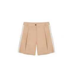 Bermudy lniane damskie Colmar. Brązowe szorty damskie Colmar, na wiosnę, bez wzorów, z bawełny, eleganckie. Za 511.00 zł.