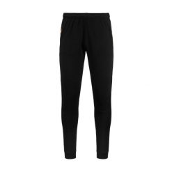 Spodnie dresowe Kappa Gaschin. Czarne spodnie sportowe męskie Kappa, bez wzorów, z dresówki, do biegania. Za 244.00 zł.