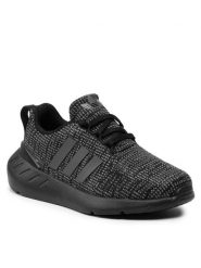Adidas Sneakersy Swift Run 22 C GY3008 Czarny. Czarne buty sportowe dziewczęce Adidas, bez wzorów, z materiału, bez zapięcia. Za 269.99 zł.