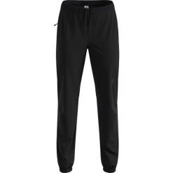 Spodnie softshellowe Odlo Pants regular length ESSENTIAL WARM. Czarne spodnie materiałowe damskie Odlo, bez wzorów, narciarskie. Za 449.99 zł.