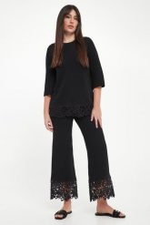 Spodnie damskie z koronką TWINSET U&B. Legginsy damskie Twinset U&B, xs, bez wzorów, z koronki. Za 959.00 zł.