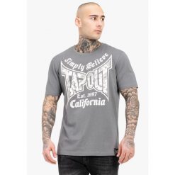 T-shirt o luźnym kroju Tapout Haily Be. Białe t-shirty męskie TAPOUT, bez wzorów, sportowe, bez kołnierzyka. Za 152.50 zł.