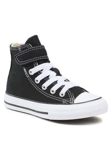 Converse Trampki Chuck Taylor All Star 1V Hi 372883C Czarny. Czarne buty sportowe chłopięce Converse, bez wzorów, z materiału, retro, bez zapięcia. Za 149.99 zł.