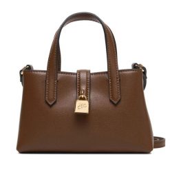 Torebka KARL LAGERFELD. Brązowe torebki do ręki damskie KARL LAGERFELD, bez wzorów, klasyczne, bez dodatków. Za 849.99 zł.