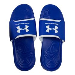 Klapki męskie Under Armour Ignite Select. Niebieskie klapki męskie Under Armour, z materiału. Za 203.00 zł.