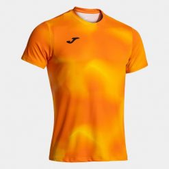 Męska koszulka funkcyjna Joma R-Trail Nature Orange, L. Brązowe koszulki sportowe męskie Joma, l, bez wzorów, z materiału, bez kołnierzyka, bez ramiączek, do biegania. Za 102.88 zł.