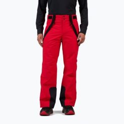 Spodnie narciarskie męskie Rossignol Insulated Ski Pant Sports Red - XL. Czerwone spodnie snowboardowe męskie Rossignol, l, bez wzorów, narciarskie. Za 729.00 zł.