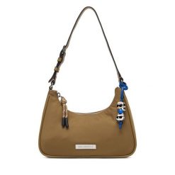 Torebka KARL LAGERFELD. Brązowe torebki do ręki damskie KARL LAGERFELD, bez wzorów, klasyczne, bez dodatków. Za 649.99 zł.