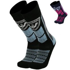 Skarpetki damskie Rossignol Thermotech (x2). Czarne skarpety damskie Rossignol, bez wzorów, z materiału. Za 129.00 zł.