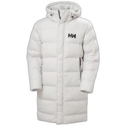 Parka Helly Hansen active long winter. Białe kurtki męskie Helly Hansen, na zimę, m, bez wzorów, bez kaptura. W wyprzedaży za 1,172.25 zł.