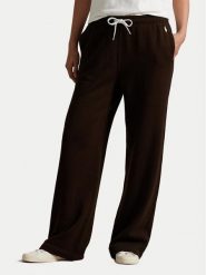 Polo Ralph Lauren Spodnie dresowe 211977959005 Brązowy Wide Leg. Brązowe spodnie dresowe damskie Polo Ralph Lauren, s, bez wzorów, z bawełny. Za 739.99 zł.