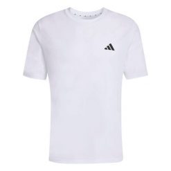 Koszulka adidas Essentials. Białe koszulki sportowe męskie Adidas, xs, bez wzorów, z materiału, bez kołnierzyka, bez ramiączek, na fitness i siłownię, climacool (adidas). Za 115.60 zł.