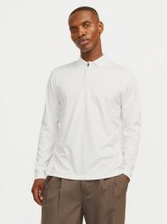 Jack & Jones Polo Crodney 12259645 Biały Regular Fit. Białe koszulki polo męskie Jack & Jones, l, bez wzorów, z bawełny, bez ramiączek. Za 119.99 zł.