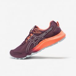 Second Life - Buty do biegania w terenie damskie ASICS Gel... - Stan Doskonały. Brązowe obuwie sportowe damskie Asics, bez wzorów, z materiału, do biegania. Za 228.99 zł.