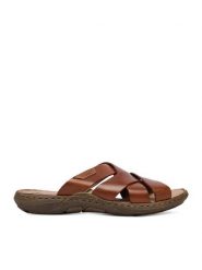 Rieker Klapki CEO-22092-24 Brązowy. Brązowe klapki męskie Rieker, ze skóry. Za 319.99 zł.