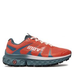 Buty do biegania Inov-8. Pomarańczowe obuwie sportowe damskie Inov-8, bez wzorów, do biegania. Za 499.99 zł.