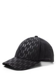 KARL LAGERFELD Czapka Mężczyźni czarny, 1. Czarne czapki i kapelusze męskie KARL LAGERFELD, bez wzorów, wakacyjne. Za 299.95 zł.